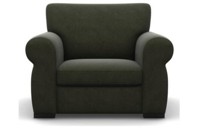 Heart of House Chloe Fabric Chair - Slate